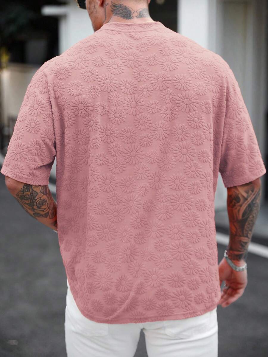Camiseta Manfinity Bloom Relief — Foto 21