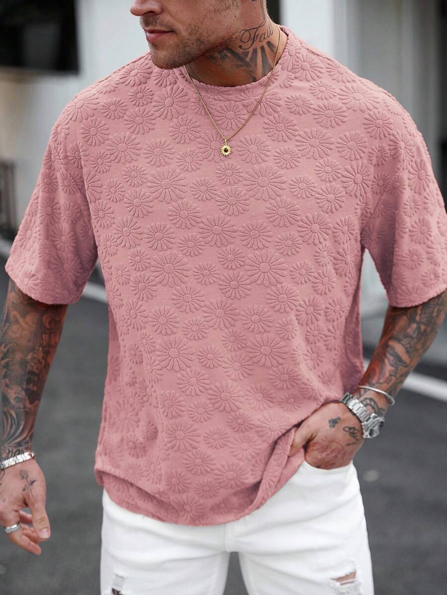 Camiseta Manfinity Bloom Relief — Foto 23