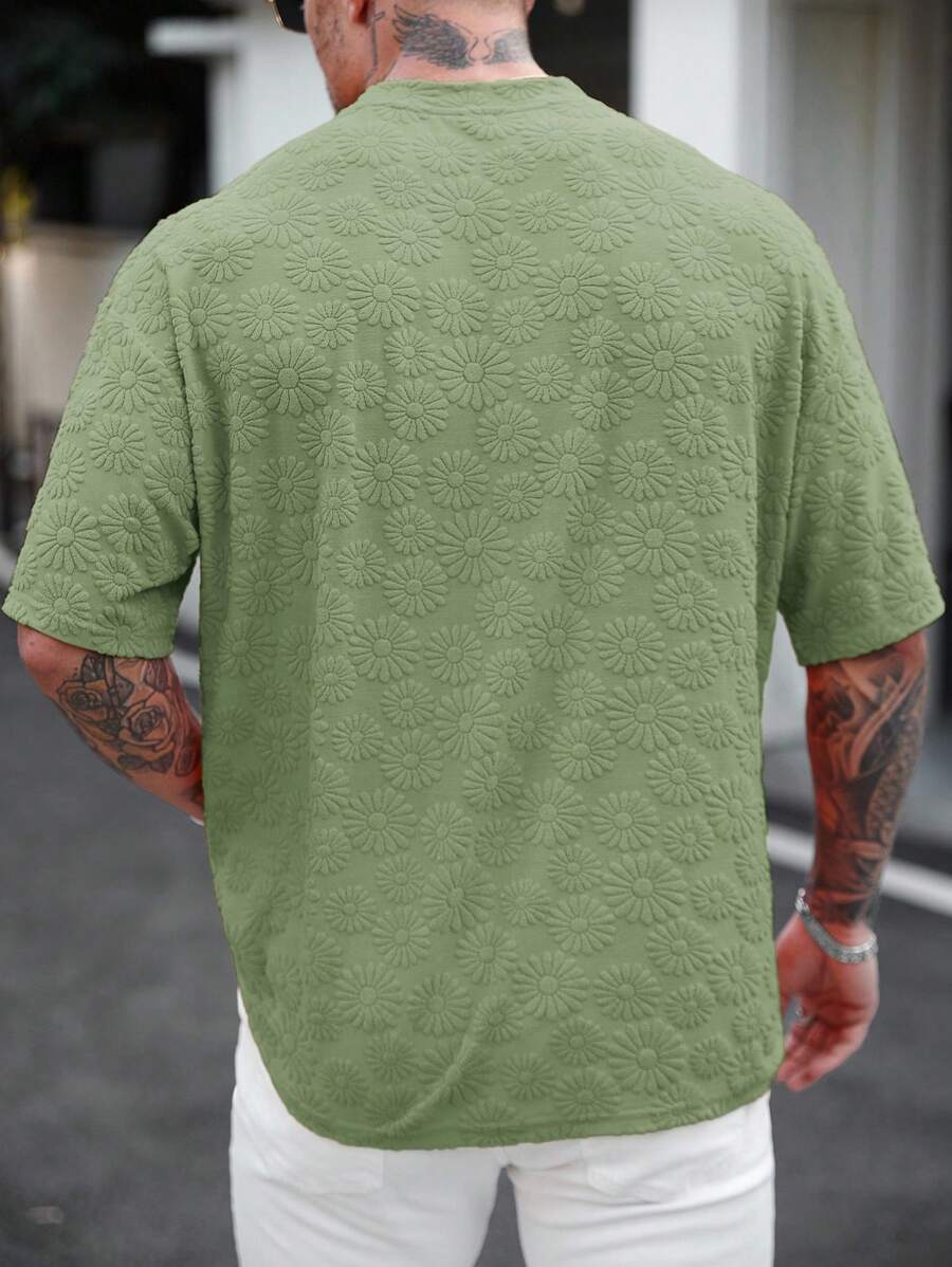 Camiseta Manfinity Bloom Relief — Foto 27
