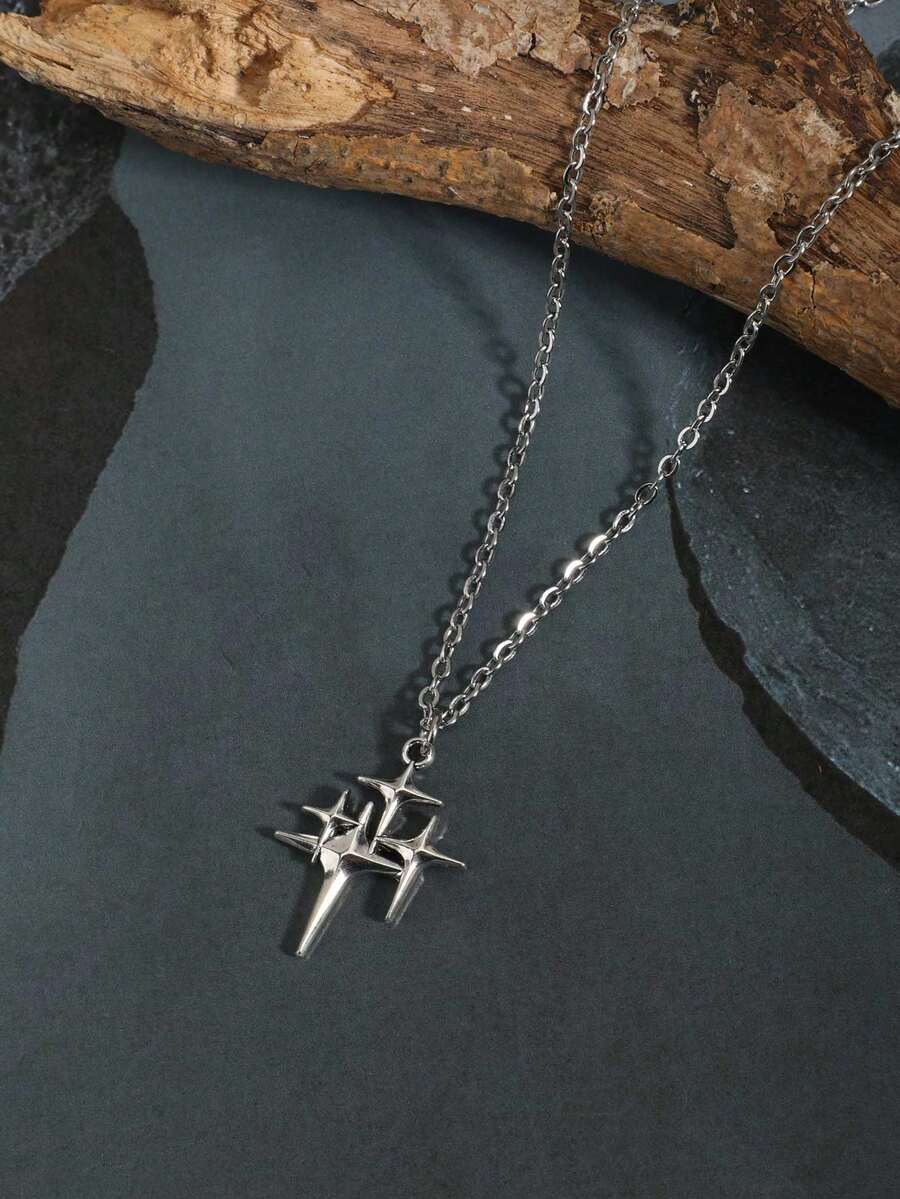 Colar Manfinity Crucifixo Strass — Foto 26