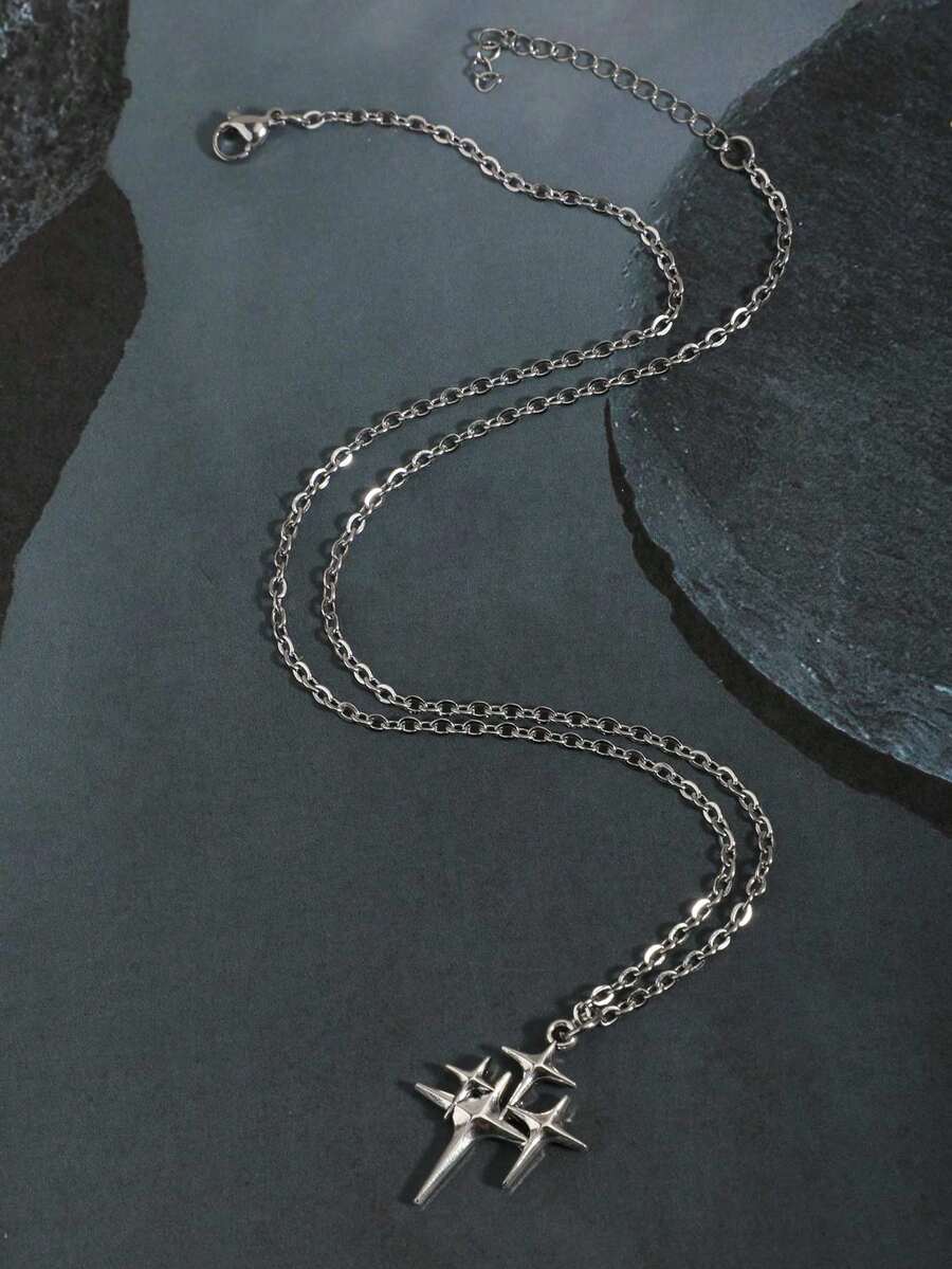 Colar Manfinity Crucifixo Strass — Foto 28