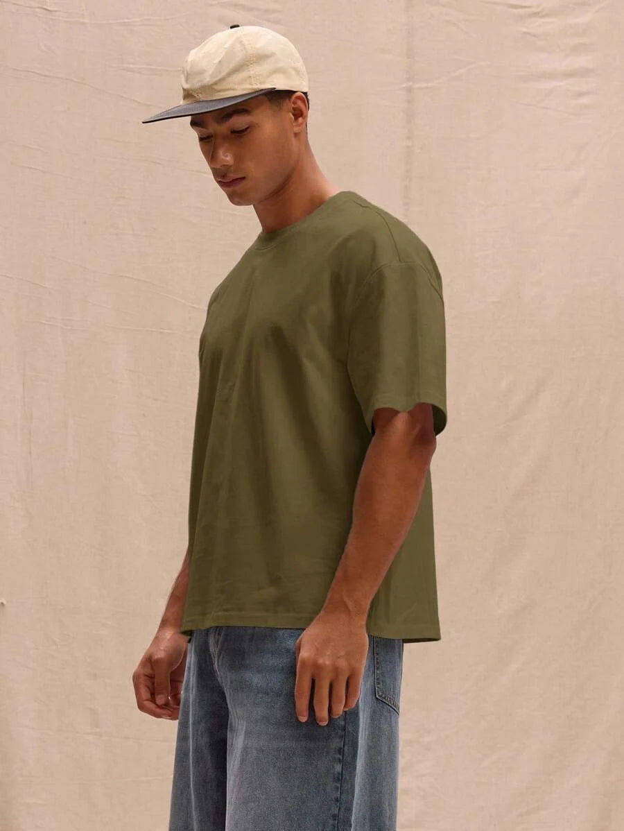 Camiseta Manfinity Corte Reto — Foto 25