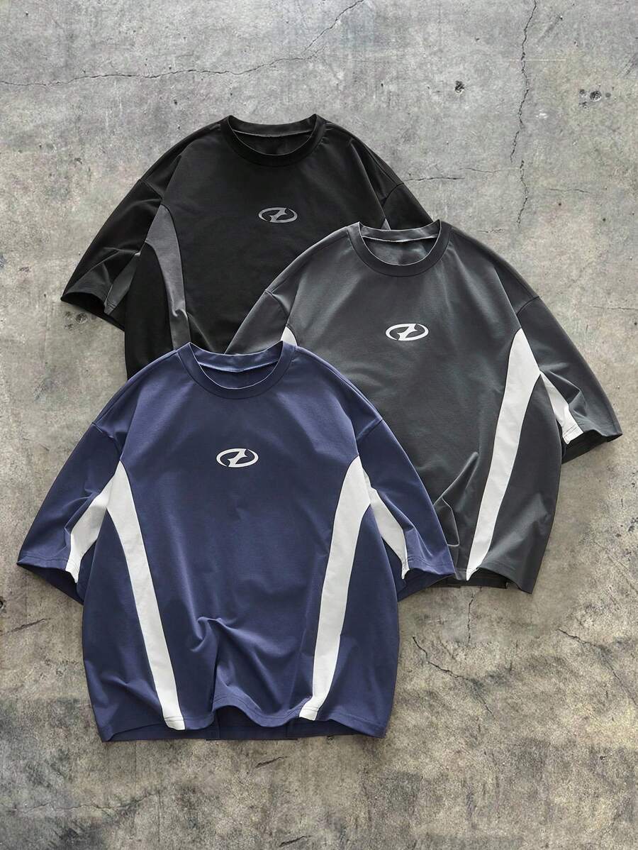 Kit Manfinity Color Block 3 Camisetas — Foto 8