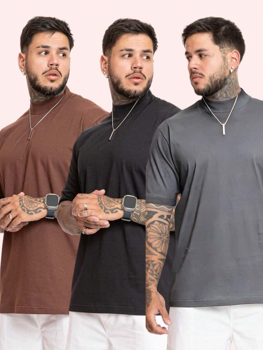 Kit Manfinity Oversized Trap 3 Camisetas — Foto 56