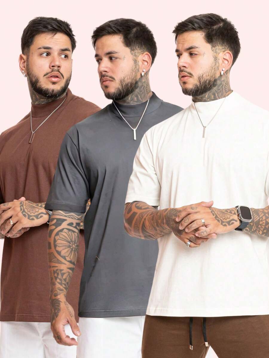 Kit Manfinity Oversized Trap 3 Camisetas — Foto 45