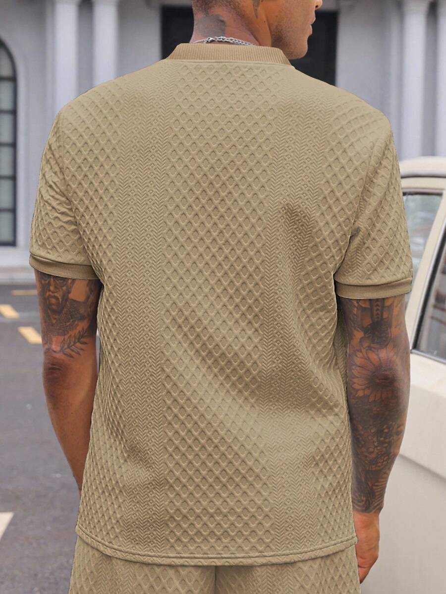 Camiseta Manfinity Henley — Foto 12