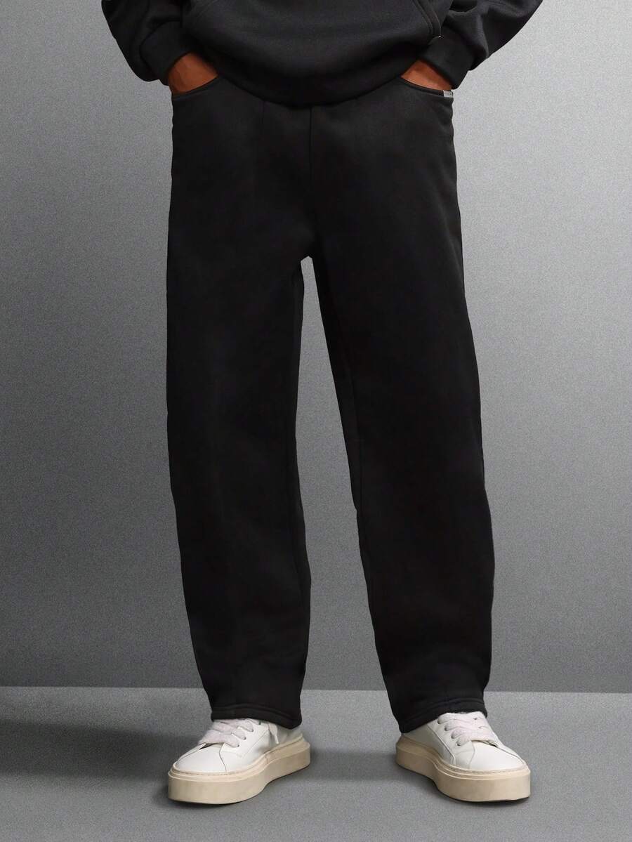 Conjunto Moletom Manfinity Studios Minimalist Warm Tracksuit — Foto 5