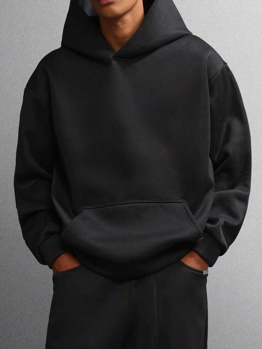 Conjunto Moletom Manfinity Studios Minimalist Warm Tracksuit — Foto 4