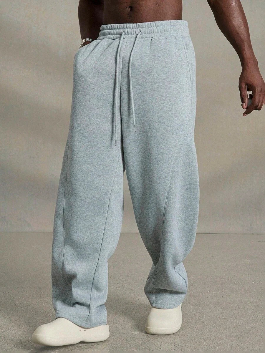 Calça Manfinity Fleece Baggy — Foto 3