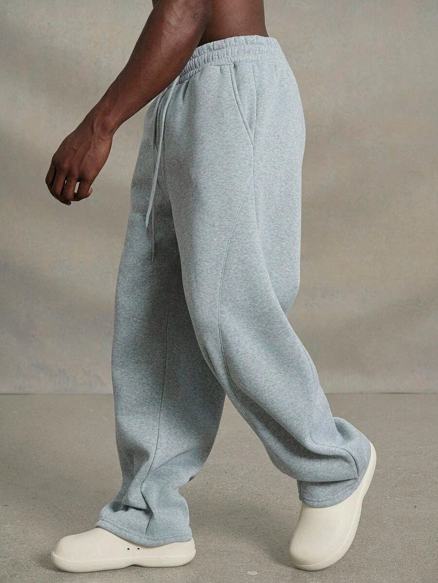 Calça Manfinity Fleece Baggy — Foto 4