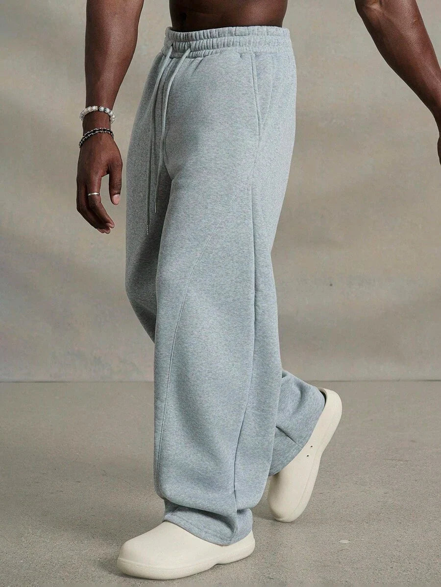 Calça Manfinity Fleece Baggy — Foto 6