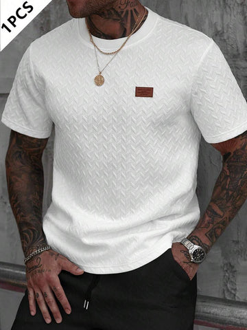 Camiseta Manfinity Jacquard — Foto 1
