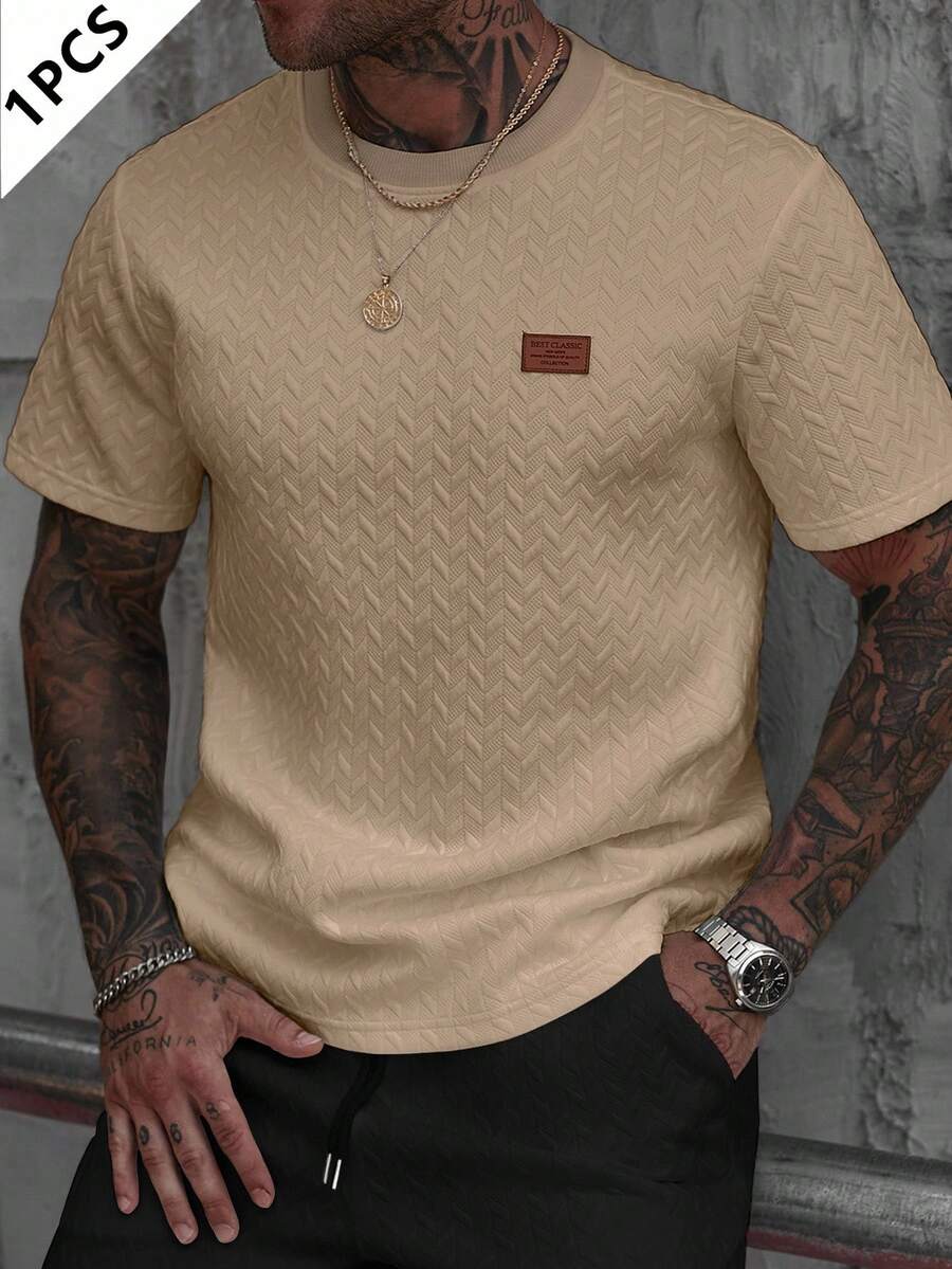 Camiseta Manfinity Jacquard — Foto 12