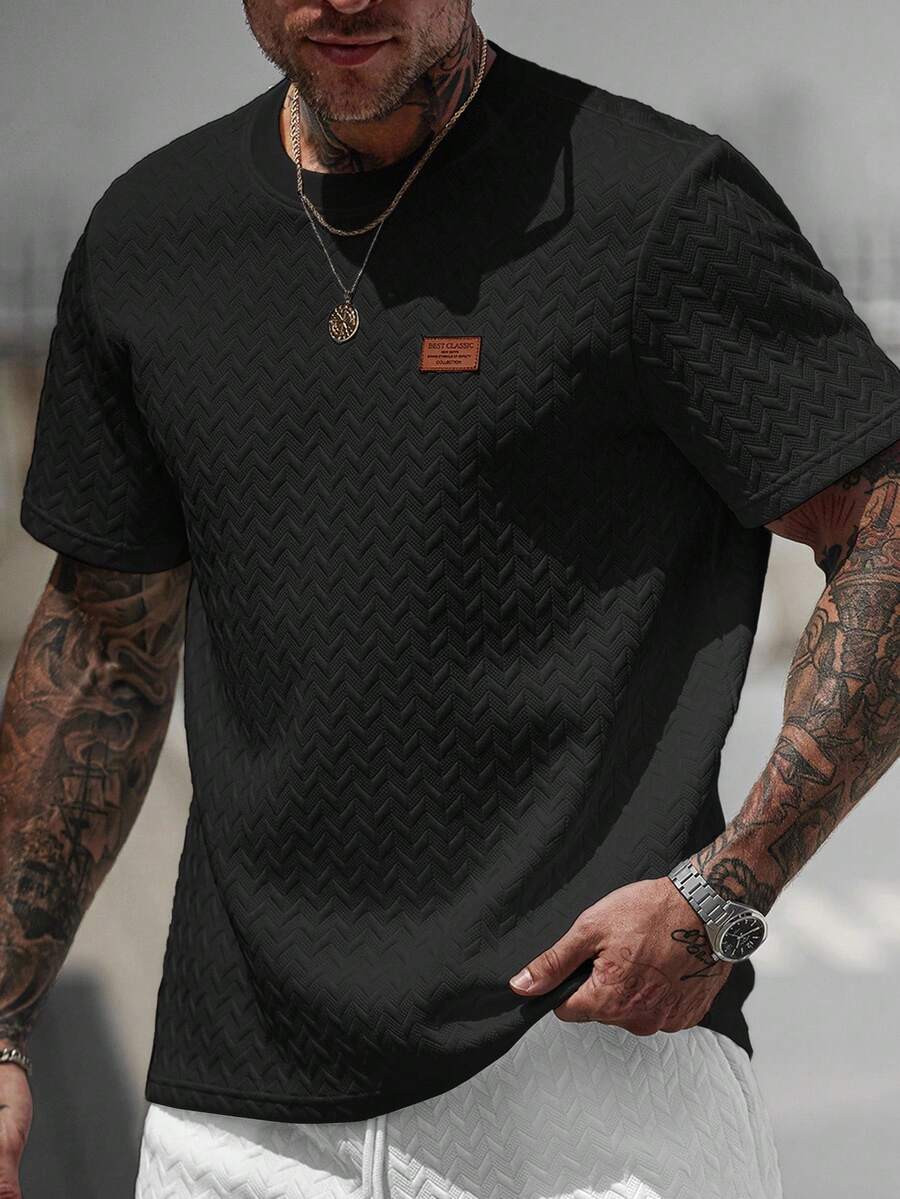 Camiseta Manfinity Jacquard — Foto 9