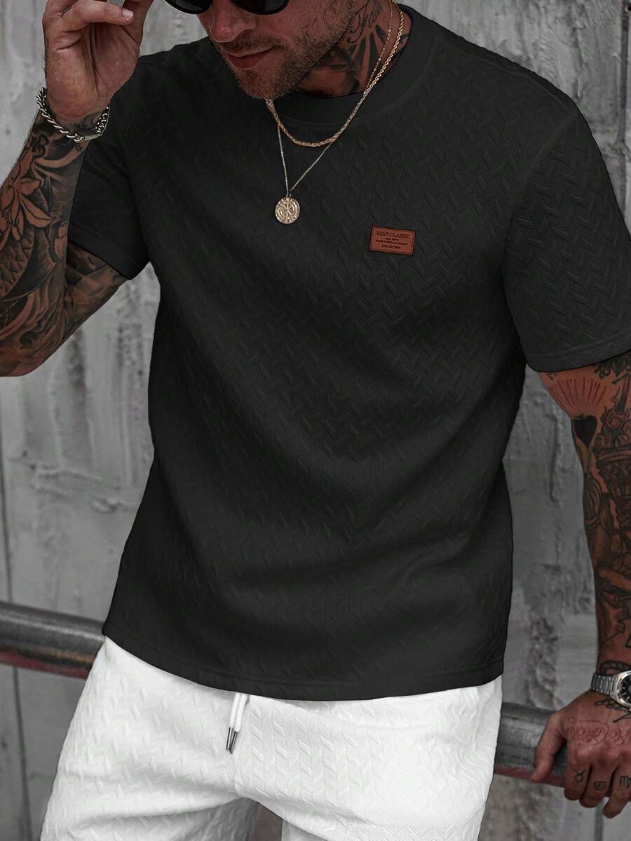 Camiseta Manfinity Jacquard — Foto 10