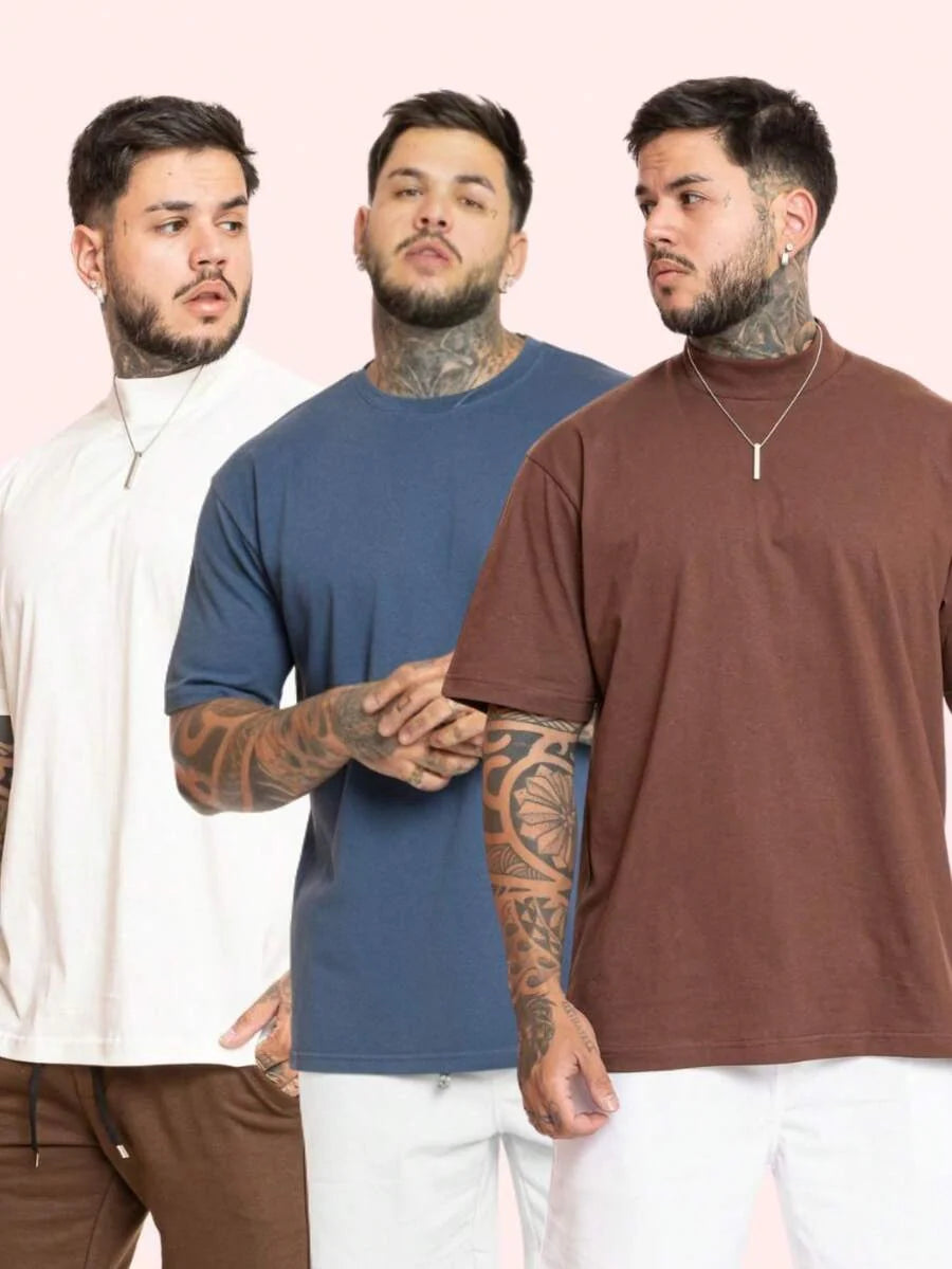 Kit Manfinity Oversized Trap 3 Camisetas — Foto 148