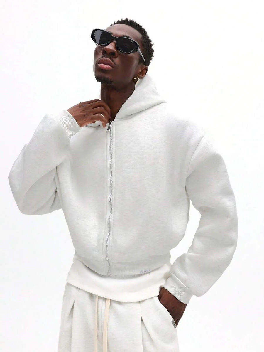 Moletom Manfinity Zip-Up Track — Foto 12