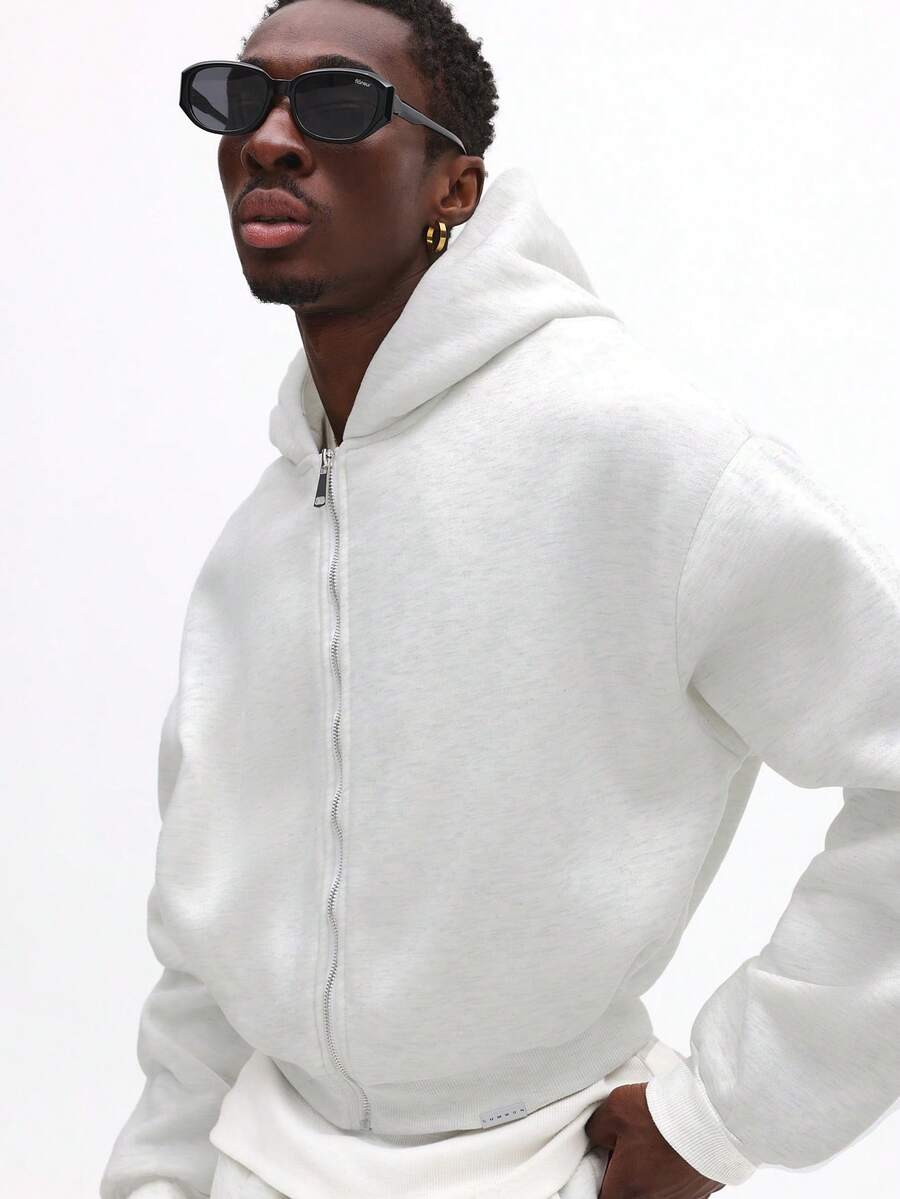 Moletom Manfinity Zip-Up Track — Foto 15