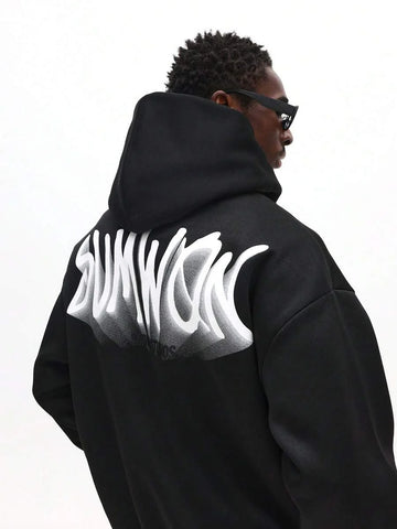Moletom Manfinity Studios 3D Gradient Hoodie — Foto 1