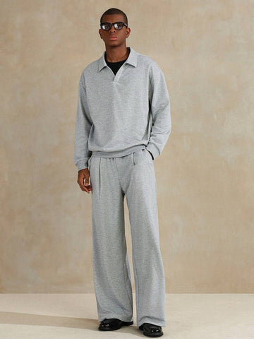 Conjunto Manfinity Studios Knit Retro Polo Tracksuit — Foto 1
