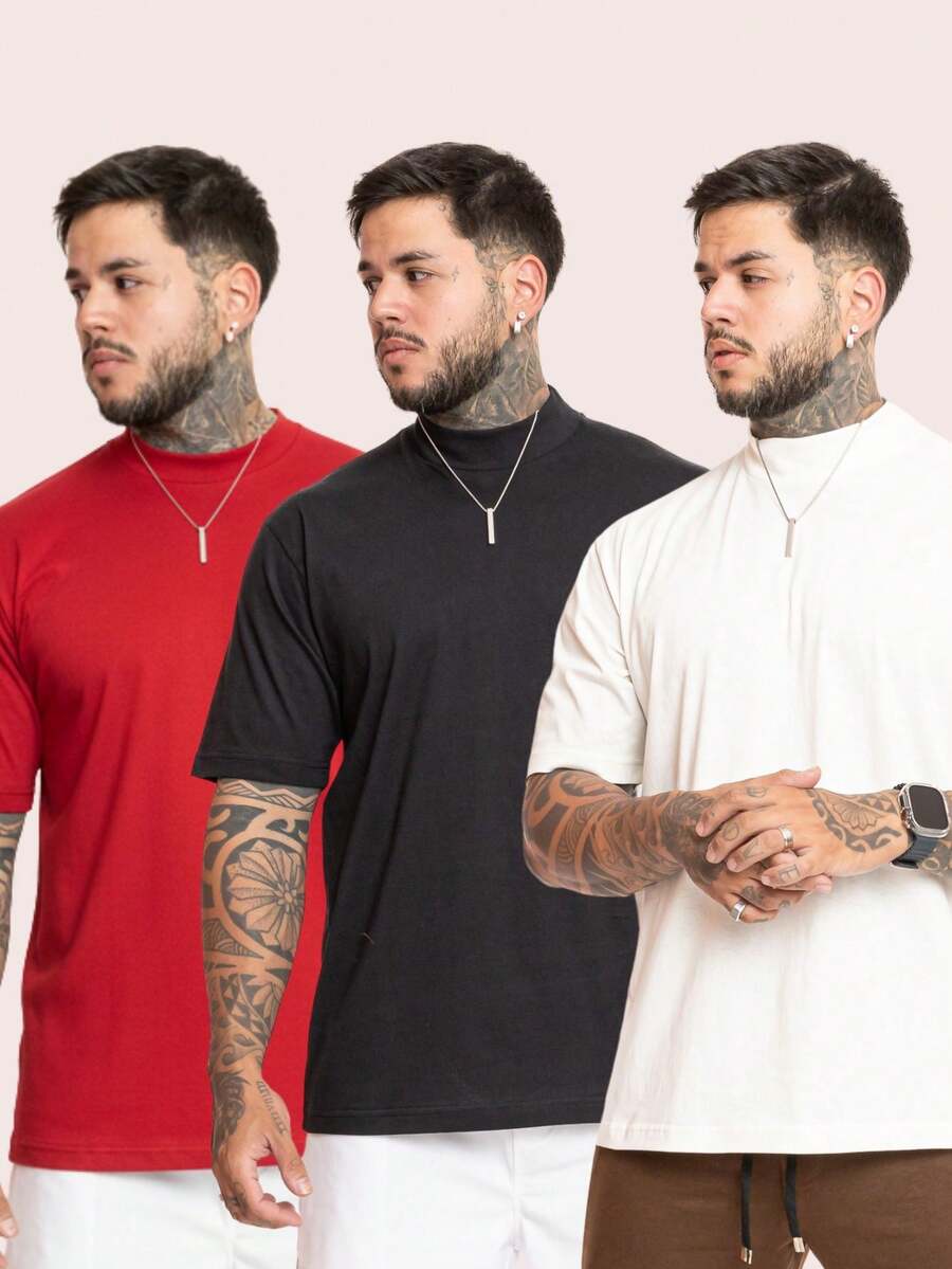 Kit Manfinity Oversized Trap 3 Camisetas — Foto 159