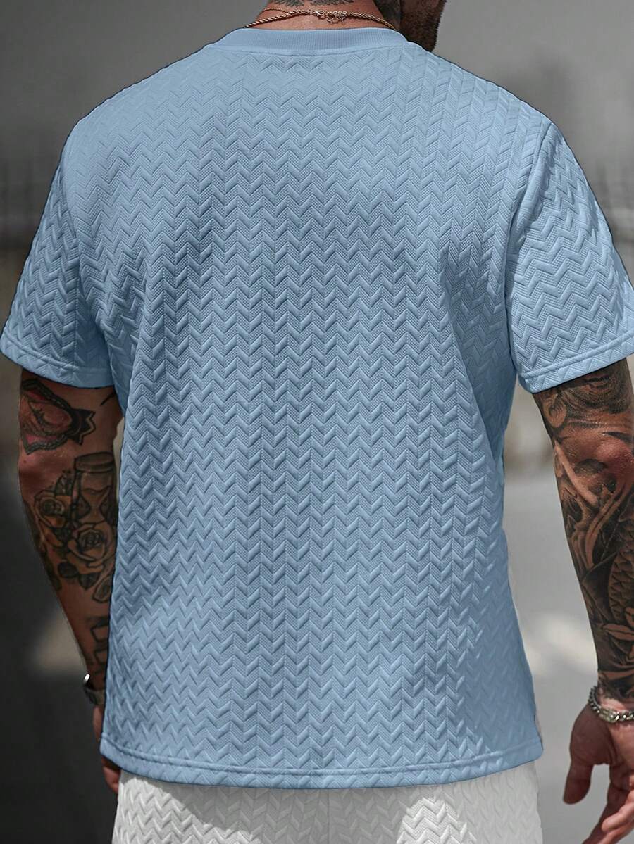 Camiseta Manfinity Jacquard — Foto 30