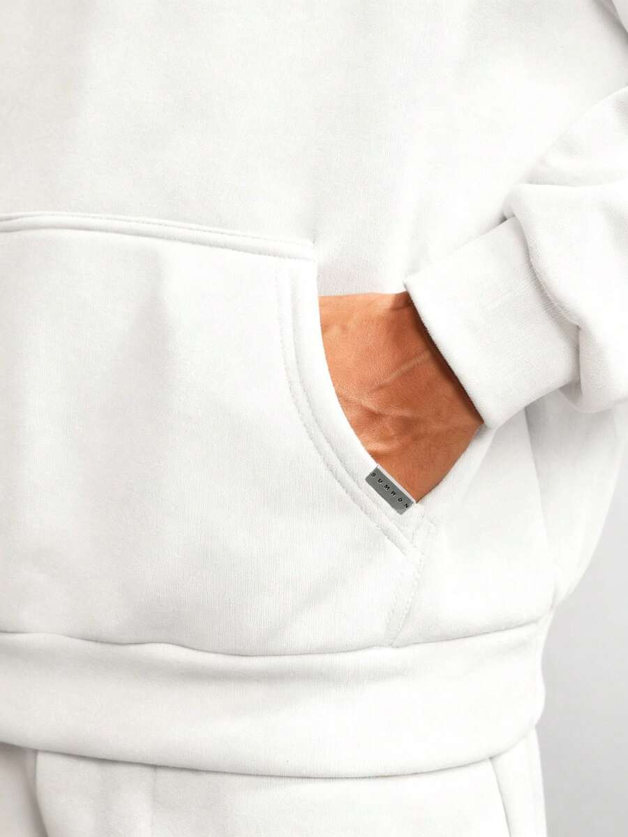 Conjunto Moletom Manfinity Studios Minimalist Warm Tracksuit — Foto 19