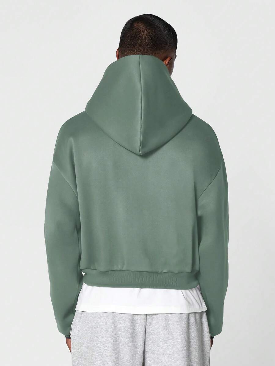 Moletom Manfinity Zip-Up Track — Foto 17