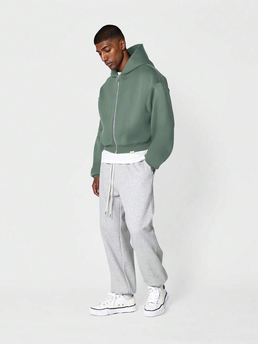 Moletom Manfinity Zip-Up Track — Foto 18