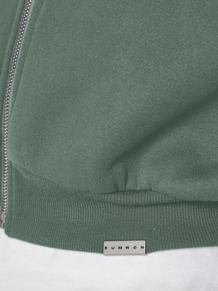 Moletom Manfinity Zip-Up Track — Foto 21