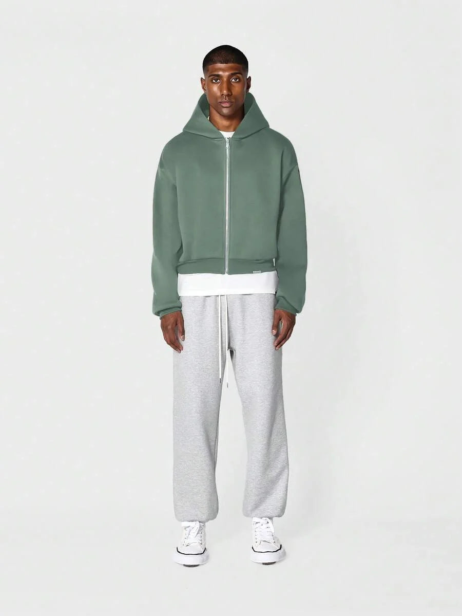 Moletom Manfinity Zip-Up Track — Foto 22