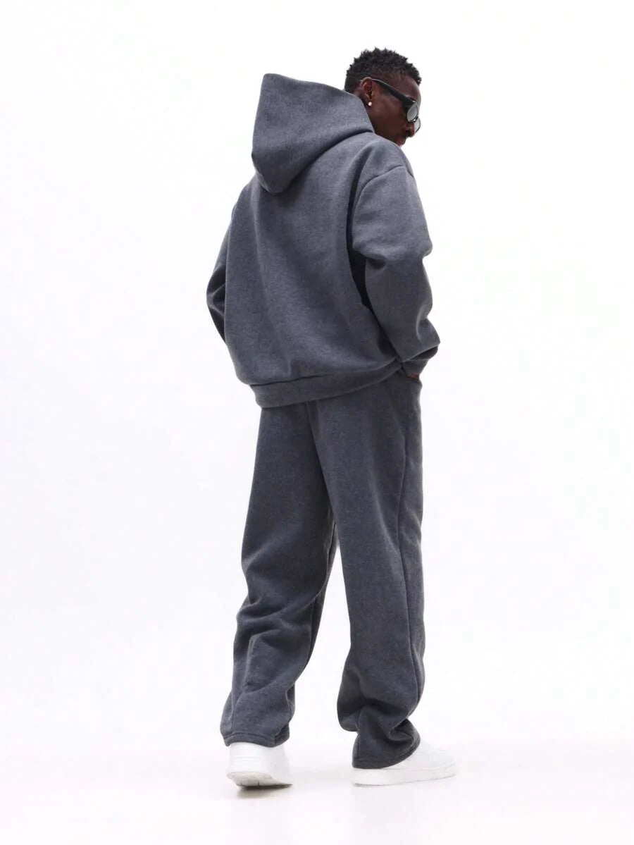 Conjunto Moletom Manfinity Studios Essential Heavy Tracksuit — Foto 13