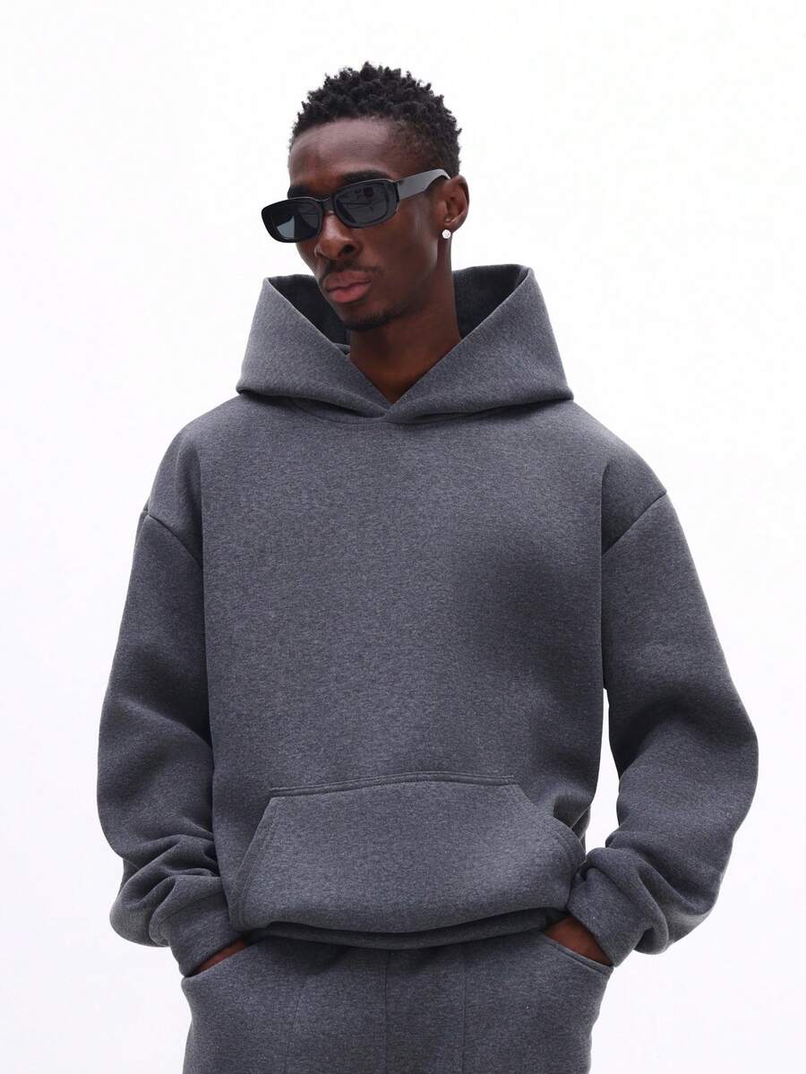 Conjunto Moletom Manfinity Studios Essential Heavy Tracksuit — Foto 14