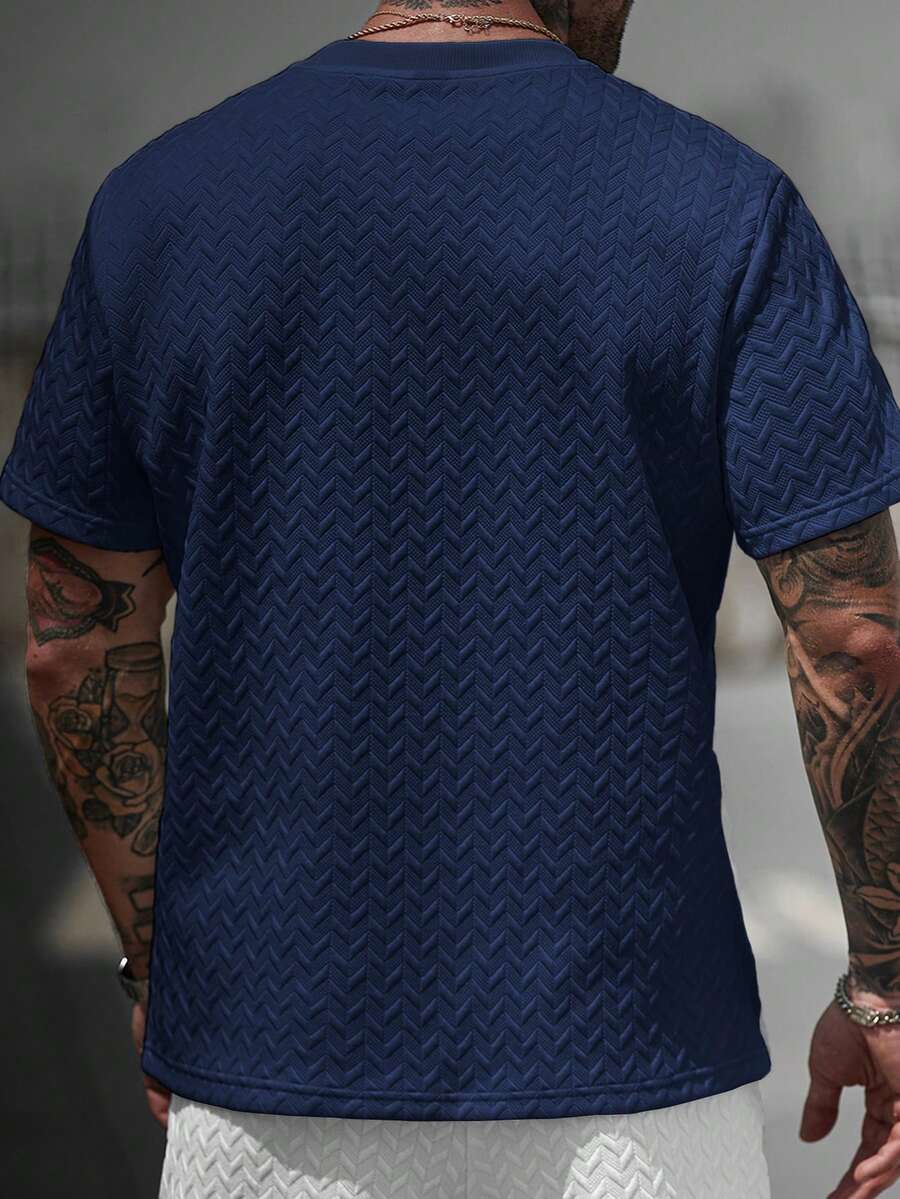 Camiseta Manfinity Jacquard — Foto 51