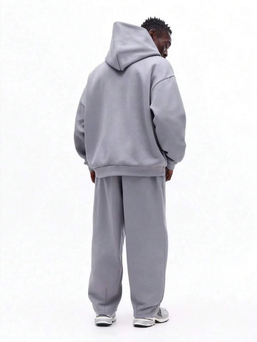 Conjunto Moletom Manfinity Studios Essential Heavy Tracksuit — Foto 42