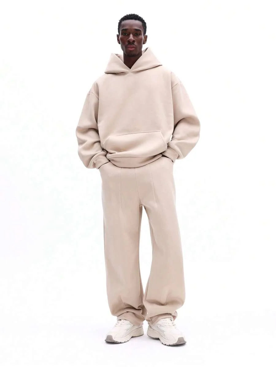 Conjunto Moletom Manfinity Studios Essential Heavy Tracksuit — Foto 18