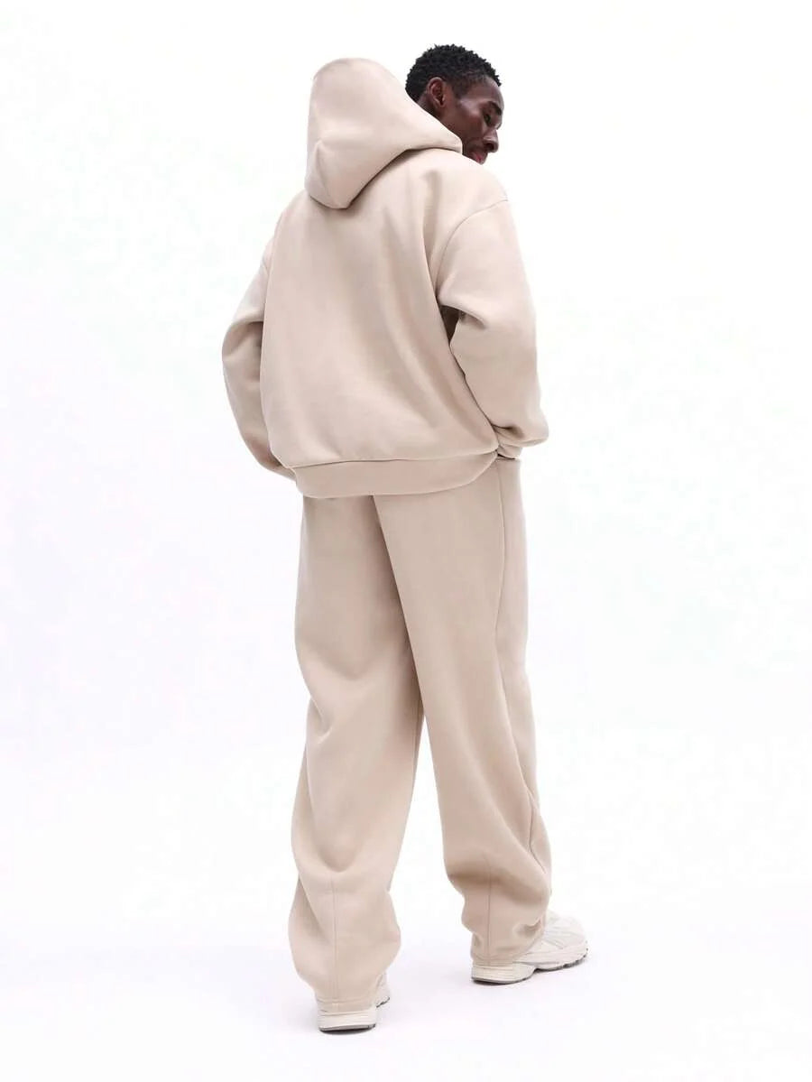 Conjunto Moletom Manfinity Studios Minimalist Warm Tracksuit — Foto 9