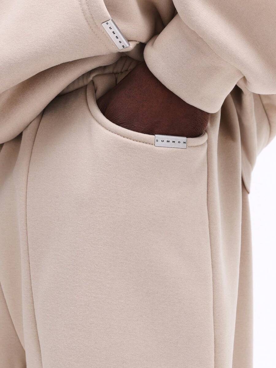 Conjunto Moletom Manfinity Studios Essential Heavy Tracksuit — Foto 24