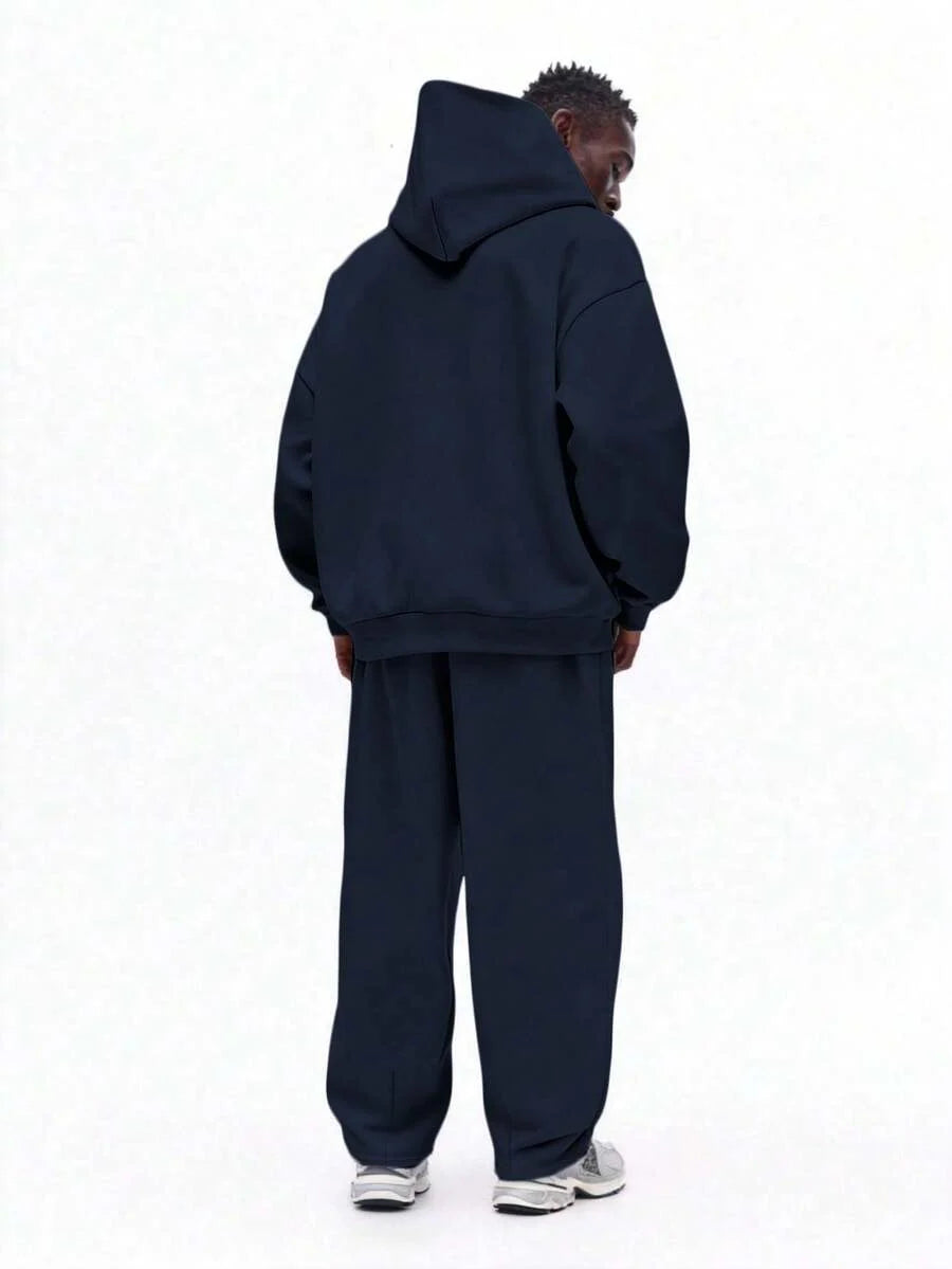 Conjunto Moletom Manfinity Studios Essential Heavy Tracksuit — Foto 48