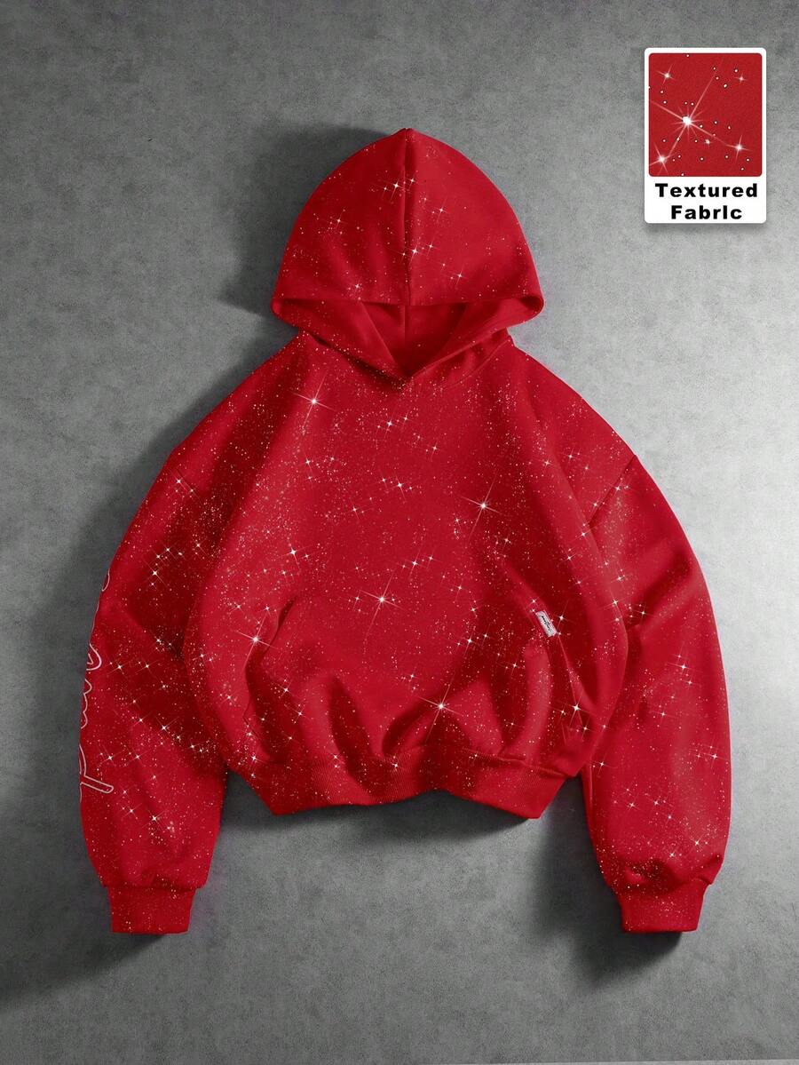 Moletom Manfinity Streetrush Red — Foto 1