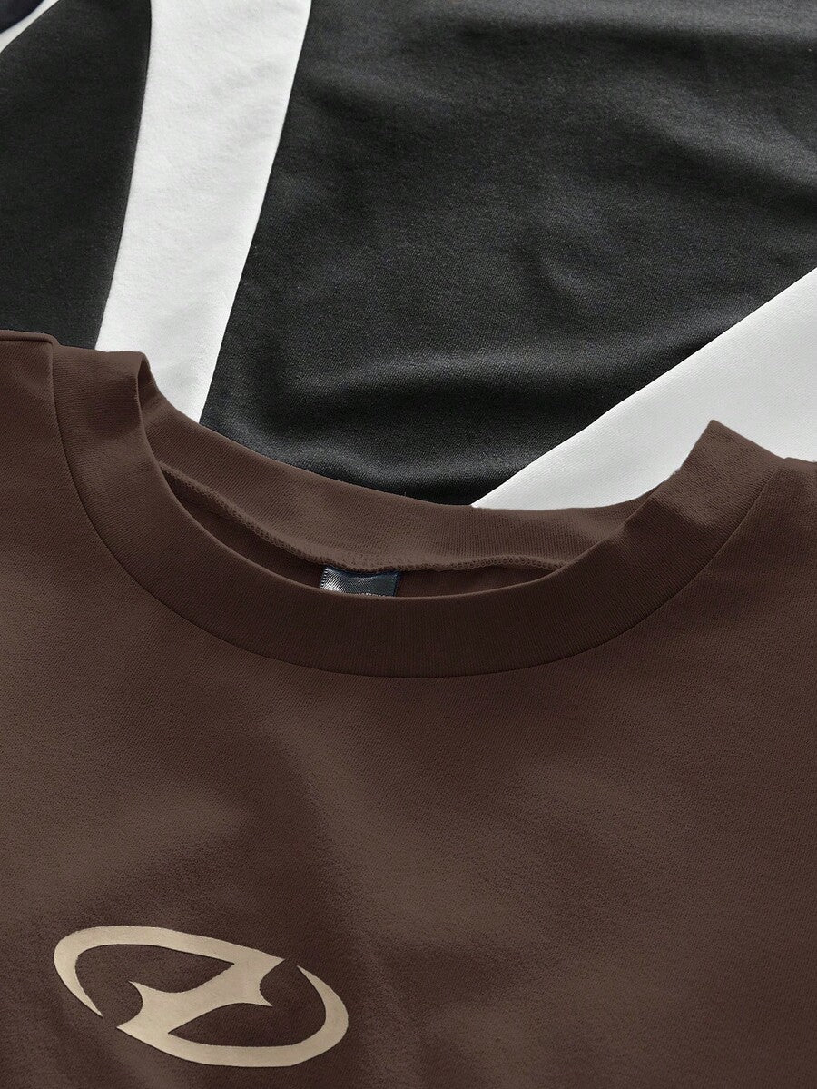 Kit Manfinity Color Block 3 Camisetas — Foto 22