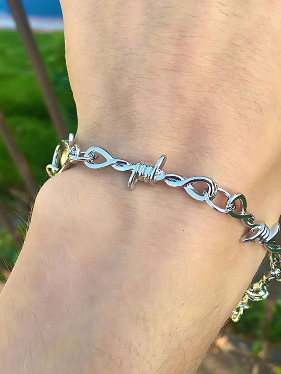 Pulseira Manfinity Spike Rebel — Foto 1
