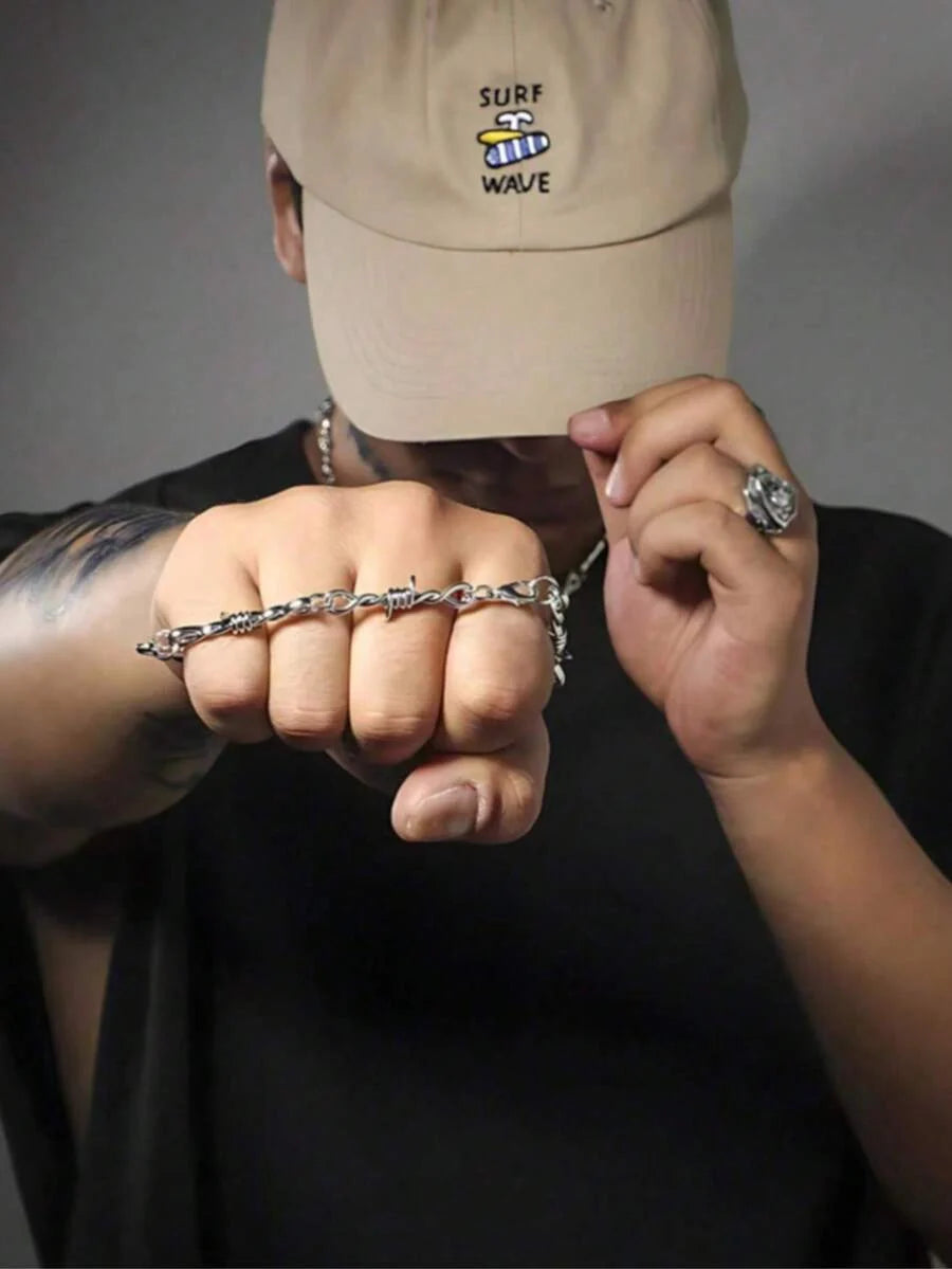 Pulseira Manfinity Spike Rebel — Foto 1