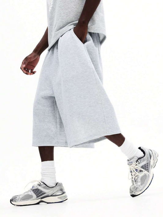 Bermuda Moletom Manfinity Studios Essential Oversized Jorts — Foto 1