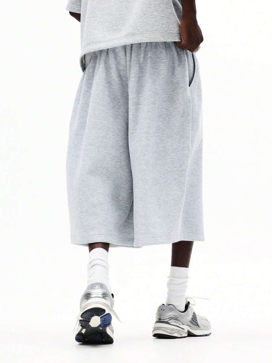 Bermuda Moletom Manfinity Studios Essential Oversized Jorts — Foto 2