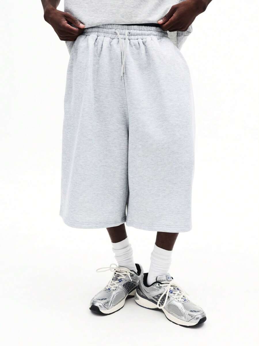 Bermuda Moletom Manfinity Studios Essential Oversized Jorts — Foto 3