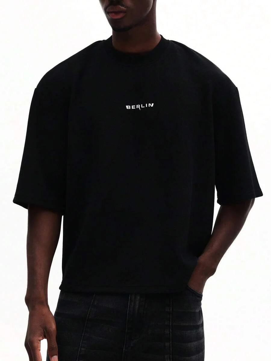 Camiseta Manfinity Cropped Quadrado — Foto 33