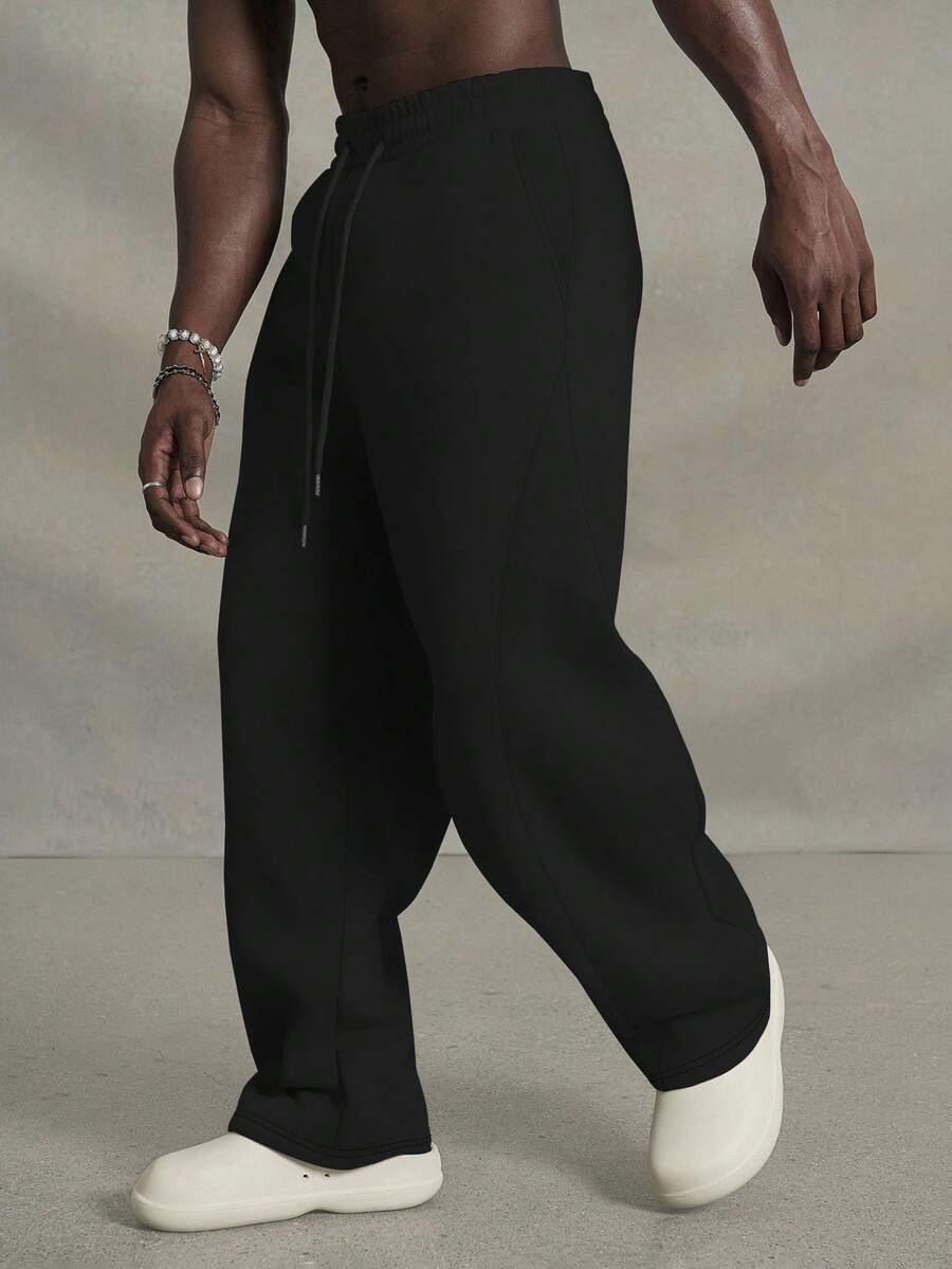 Calça Manfinity Fleece Baggy — Foto 7