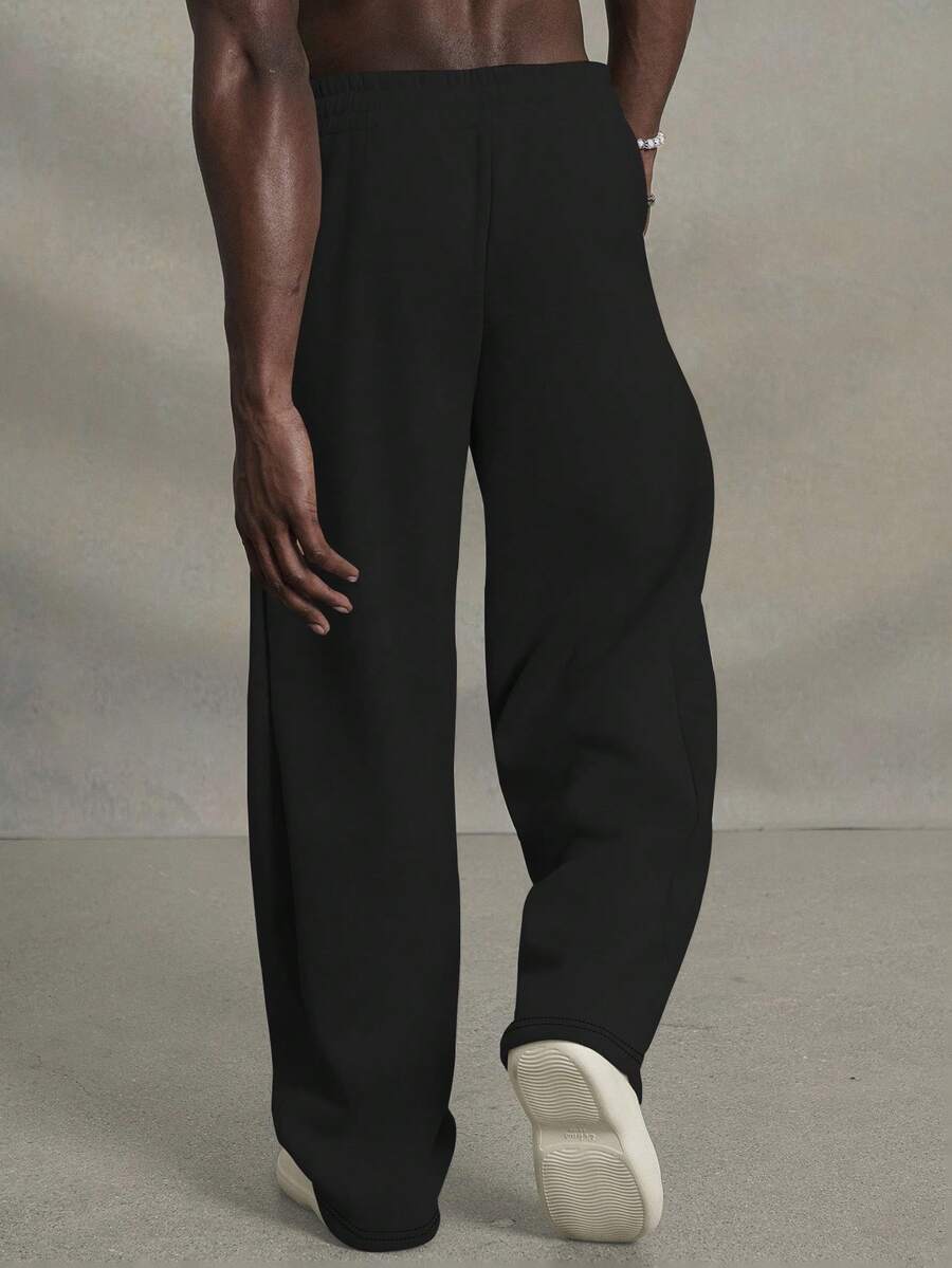 Calça Manfinity Fleece Baggy — Foto 8