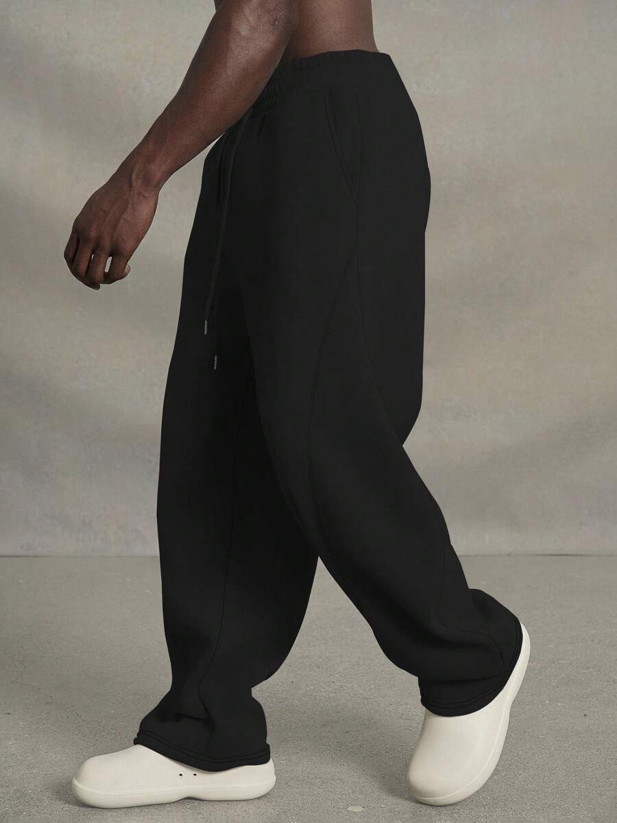 Calça Manfinity Fleece Baggy — Foto 10